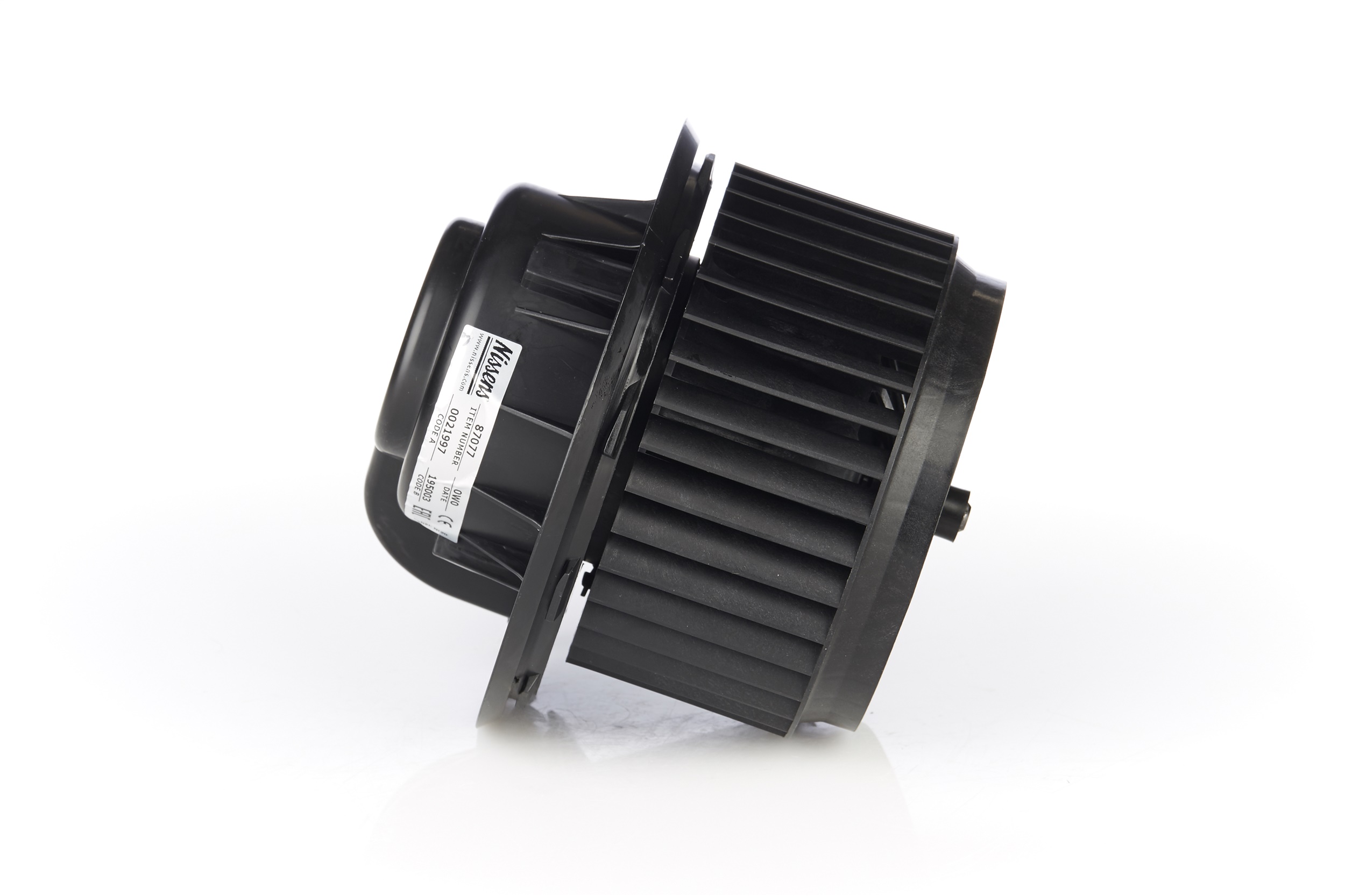 Ventilator voor het auto-interieur PORSCHE in originele kwaliteit 7E0819021A, 7H0819021, 7H0819021A van NISSENS