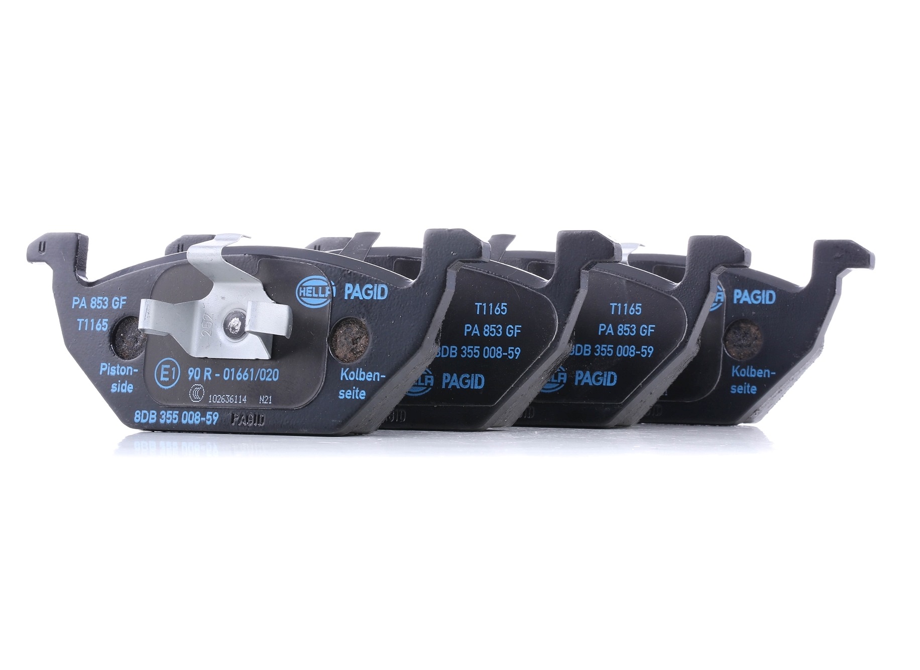 Kúpte si HELLA Brzdové platničky Číslo produktu: 8DB 355 008-591 za nízku cenu 23,53 €