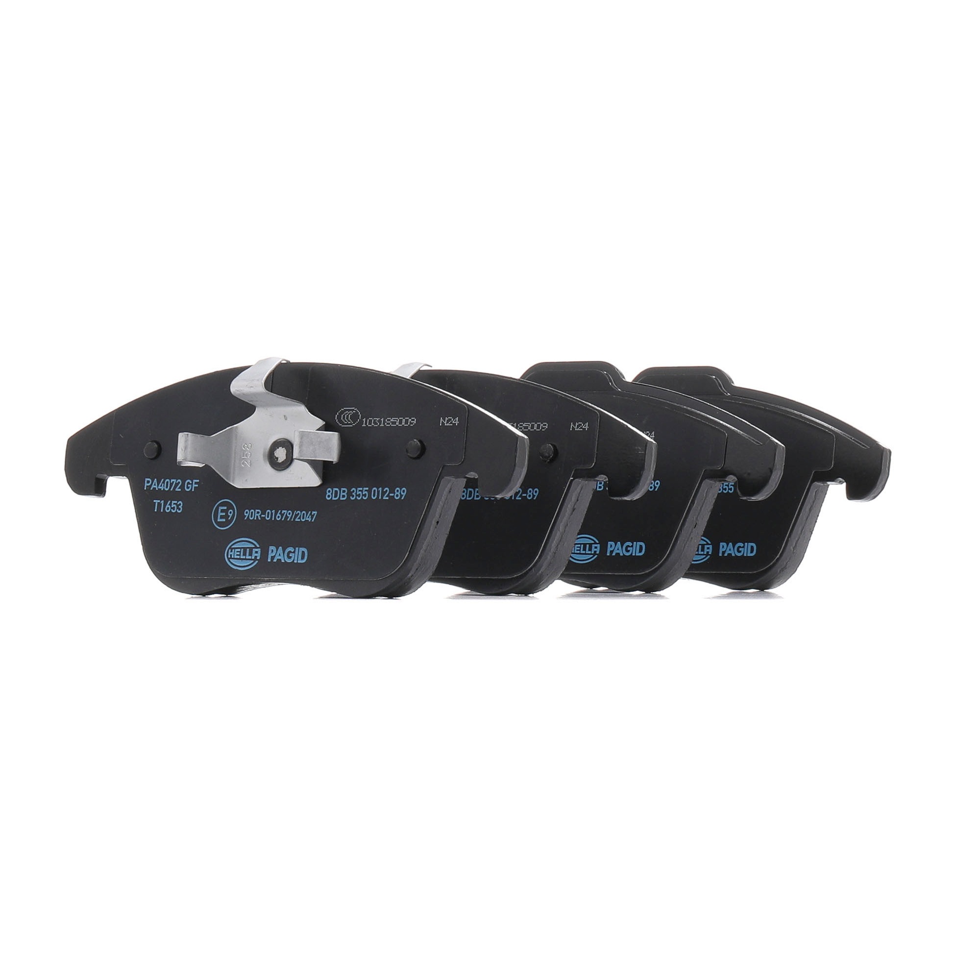 Įsigykite HELLA Stabdžių kaladėlės Prekės Nr.: 8DB 355 012-891 už žemiausią 52,59 € kainą