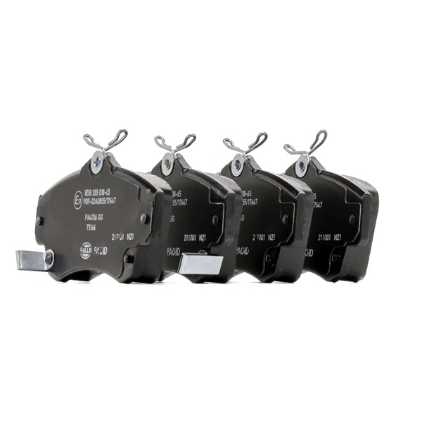 Köp billiga original Bromsbelägg 8DB 355 018-651 jämförbara med 05083853AB OEM nummer på nätet