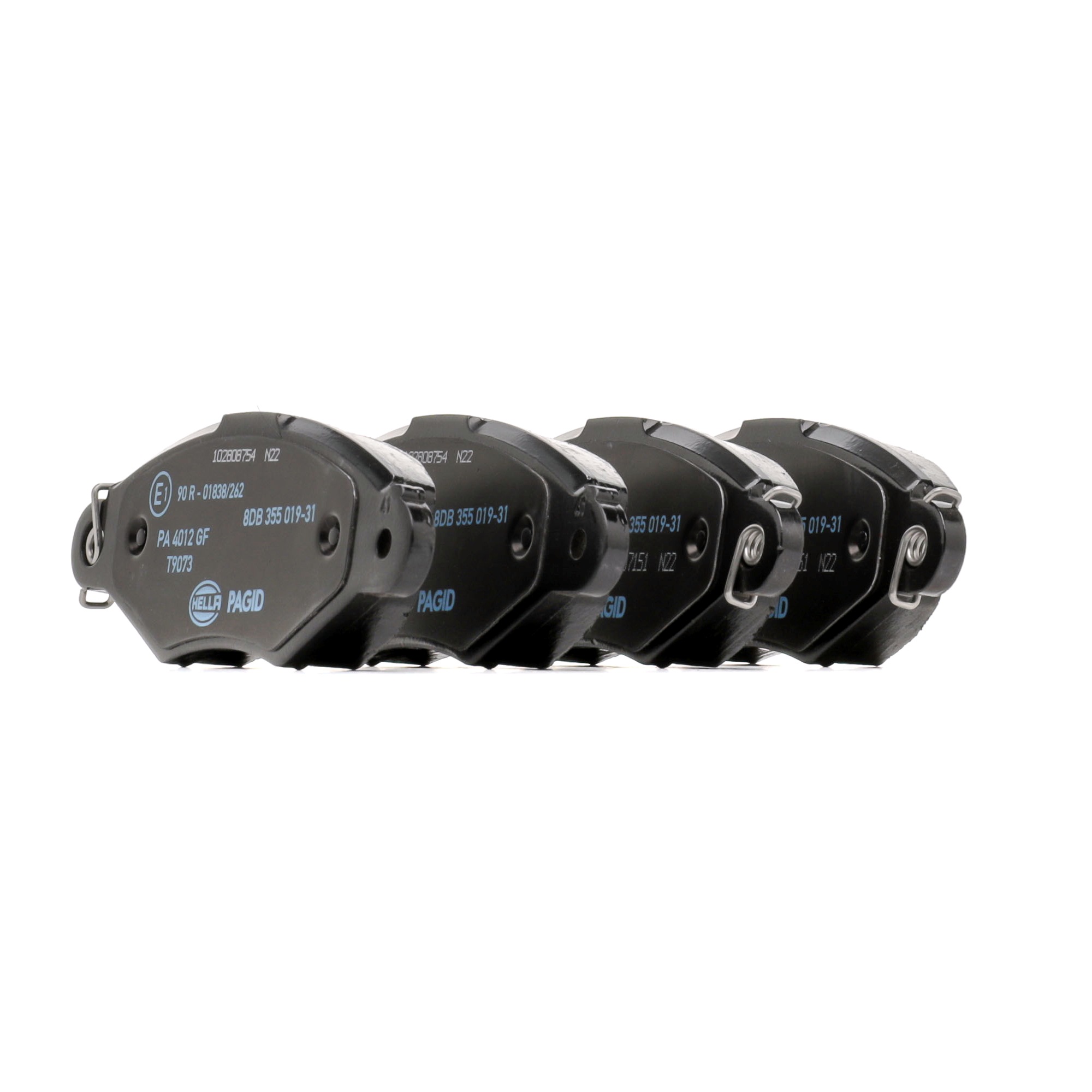 Įsigykite HELLA Stabdžių kaladėlės Prekės Nr.: 8DB 355 019-311 už žemiausią 30,36 € kainą