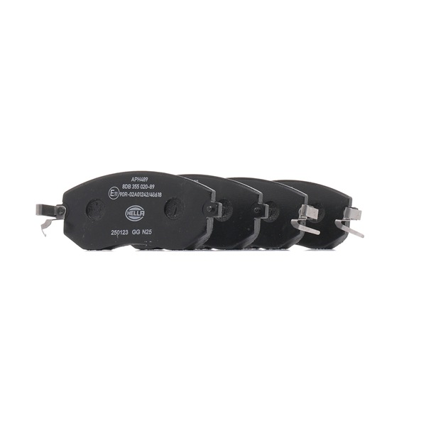 Kupte si levné originální Sada brzdových destiček, kotoučová brzda 8DB 355 020-891 porovnatelné s 26296AJ02A OEM čísly online