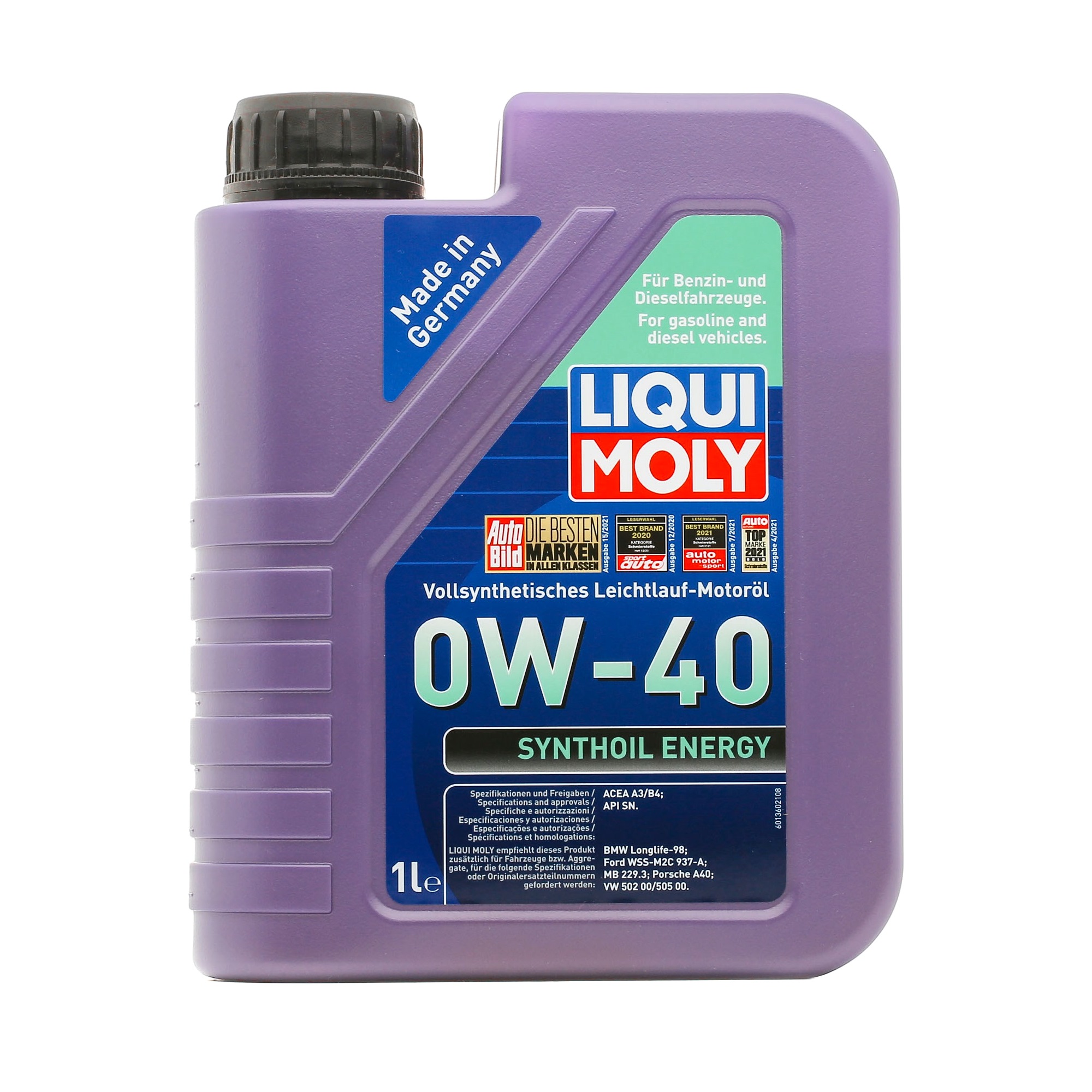 Kupuj LIQUI MOLY Olej silnikowy Produkt No.: 9514 w niskiej cenie, tylko 86,50 zł