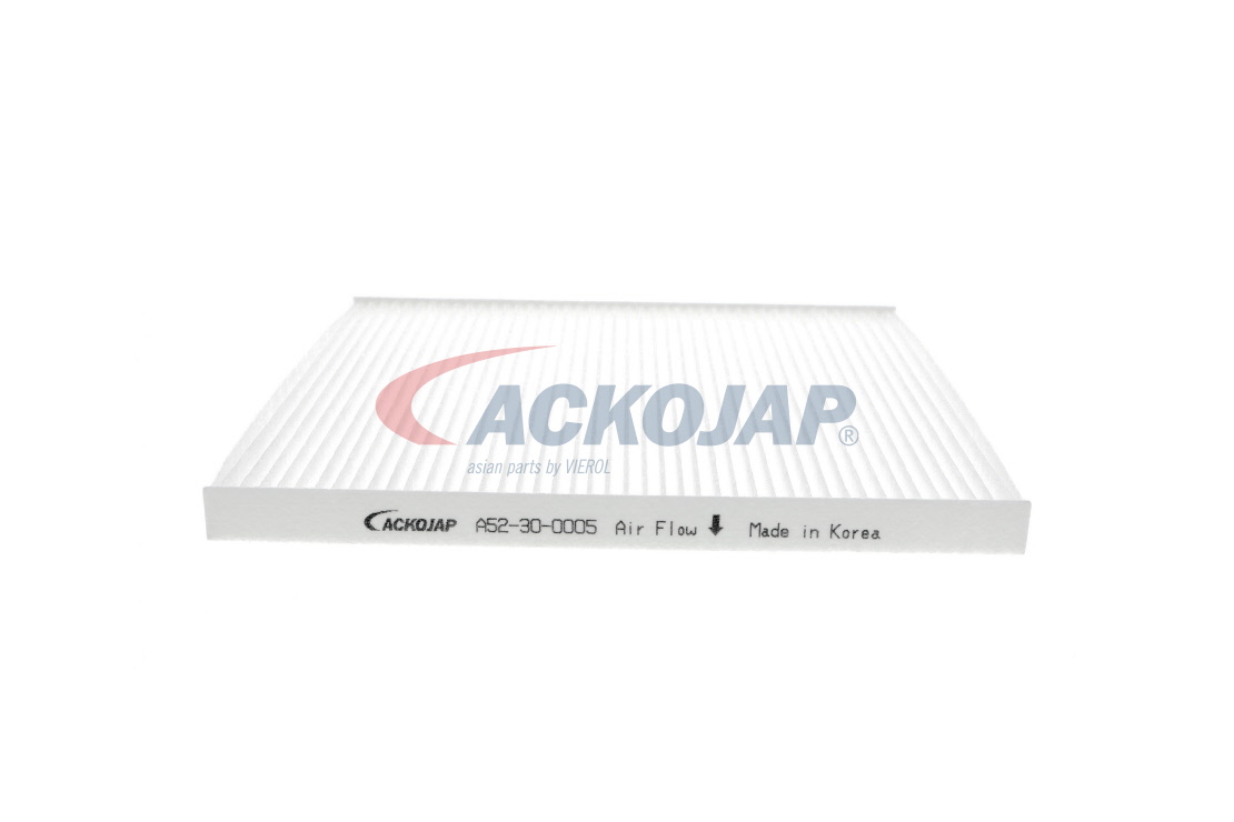 Įsigykite ACKOJA Salono filtras Prekės Nr.: A52-30-0005 už žemiausią 18,93 € kainą