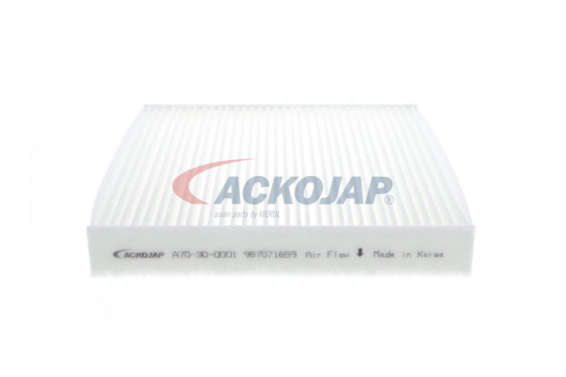 Ostke odavaid originaale Filter, salongiõhk A70-30-0001 mis on võrreldavad 8713960020 OEM numbritega internetis