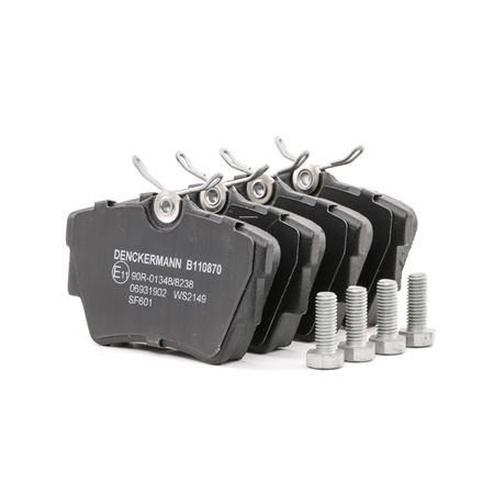 Kupite poceni originalno Zavorne ploščice B110870, primerljivo z 9199262 OEM številke, prek spleta