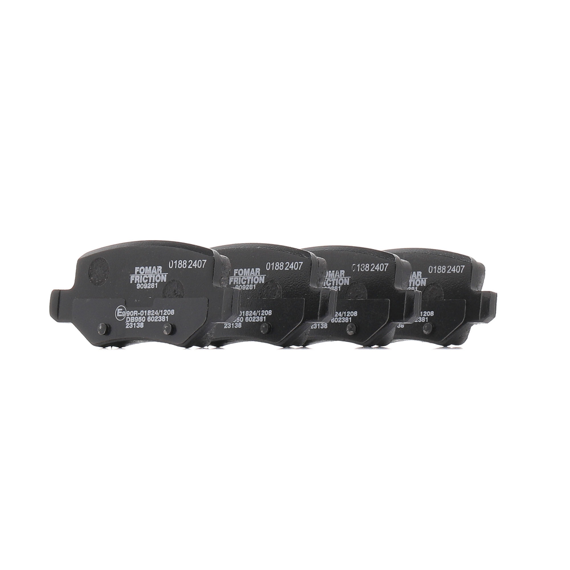Vásároljon FOMAR Friction Fékbetét készlet, tárcsafék alkatrészt, termékkód: FO 909281 alacsony áron: 7409,00 Ft
