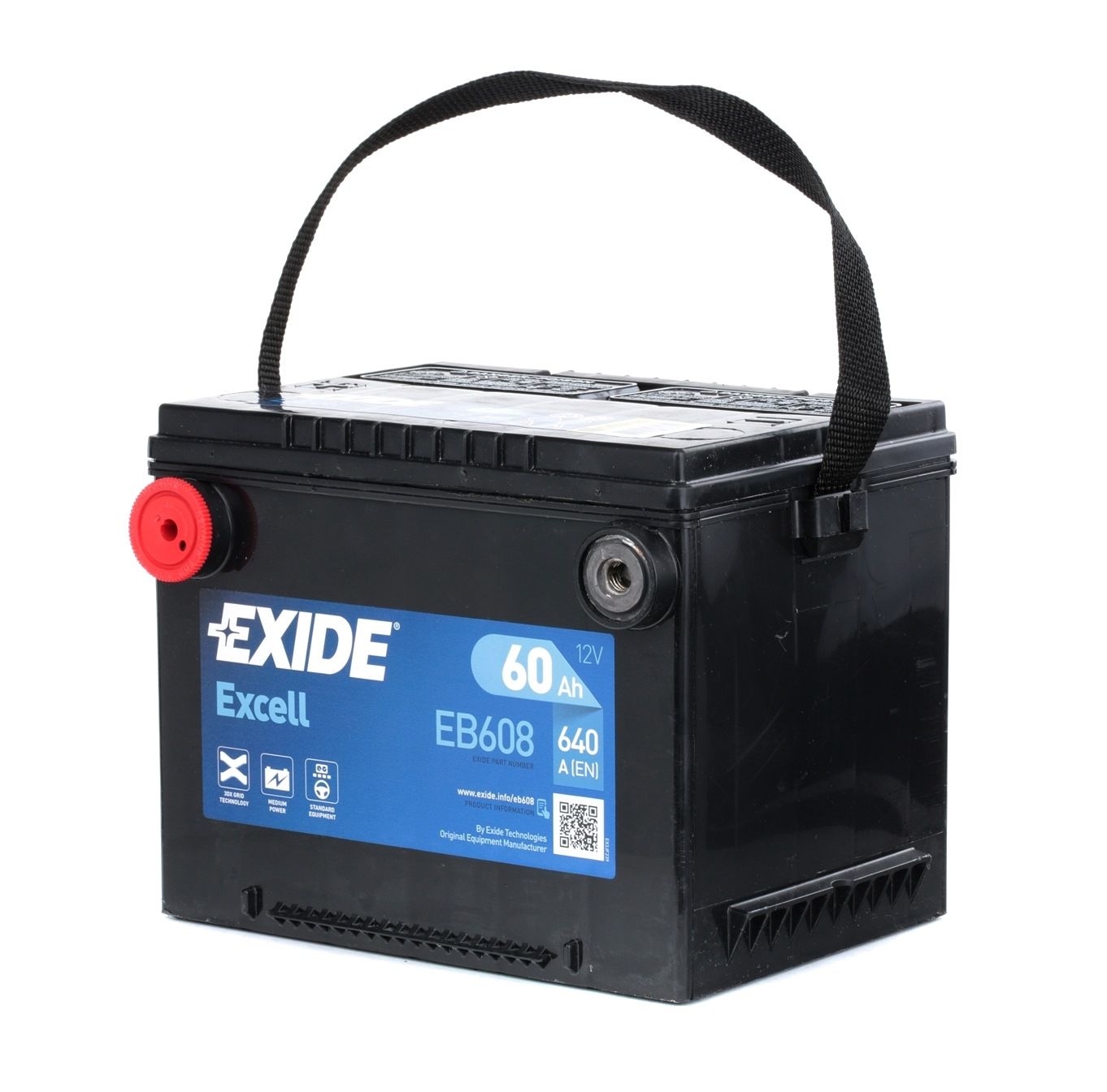 Vásároljon EXIDE Indító akkumulátor alkatrészt, termékkód: EB608 alacsony áron: 125733,00 Ft