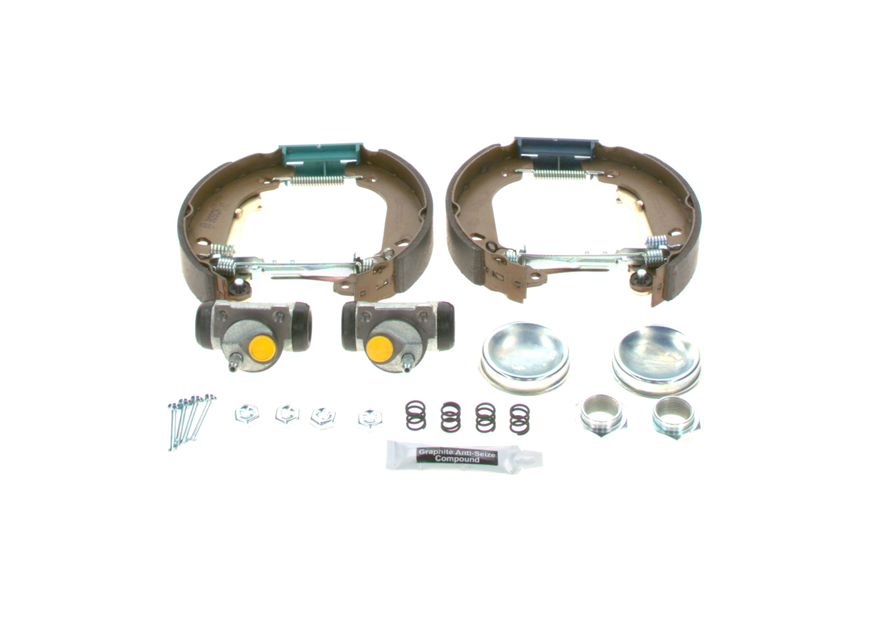 Cumpărați Set frana, frana tambur de la BOSCH Număr produs: 0 204 114 039 la prețul de doar 409,86 lei