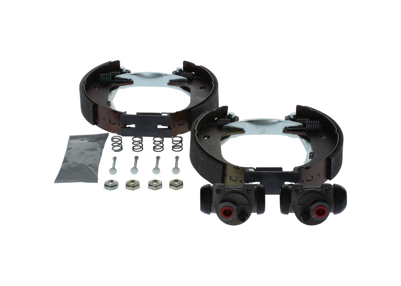OEM Set frana, frana tambur PEUGEOT 1.9 121 CP benzina 424121 de la BOSCH online la un preț incredibil