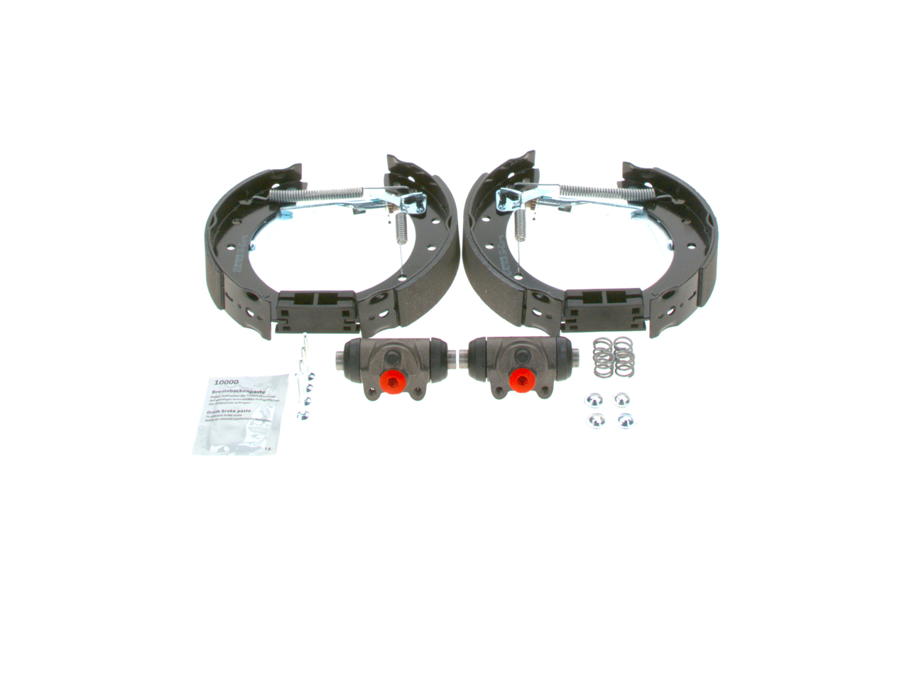 OE RENAULT LAGUNA 2011 Stabdžių rinkinys, būgniniai stabdžiai 7701205318, 695520, 7701205341 nuo BOSCH