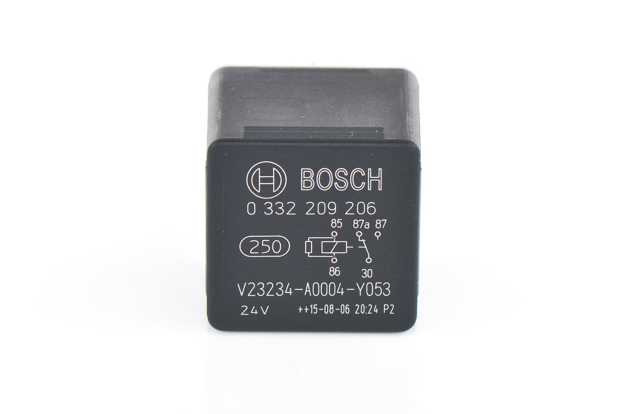 Pirkt BOSCH Relejs, Bremžu pretbloķēšanas sistēma Preces Nr.: 0 332 209 206 pie zemu cenu 5,78 €