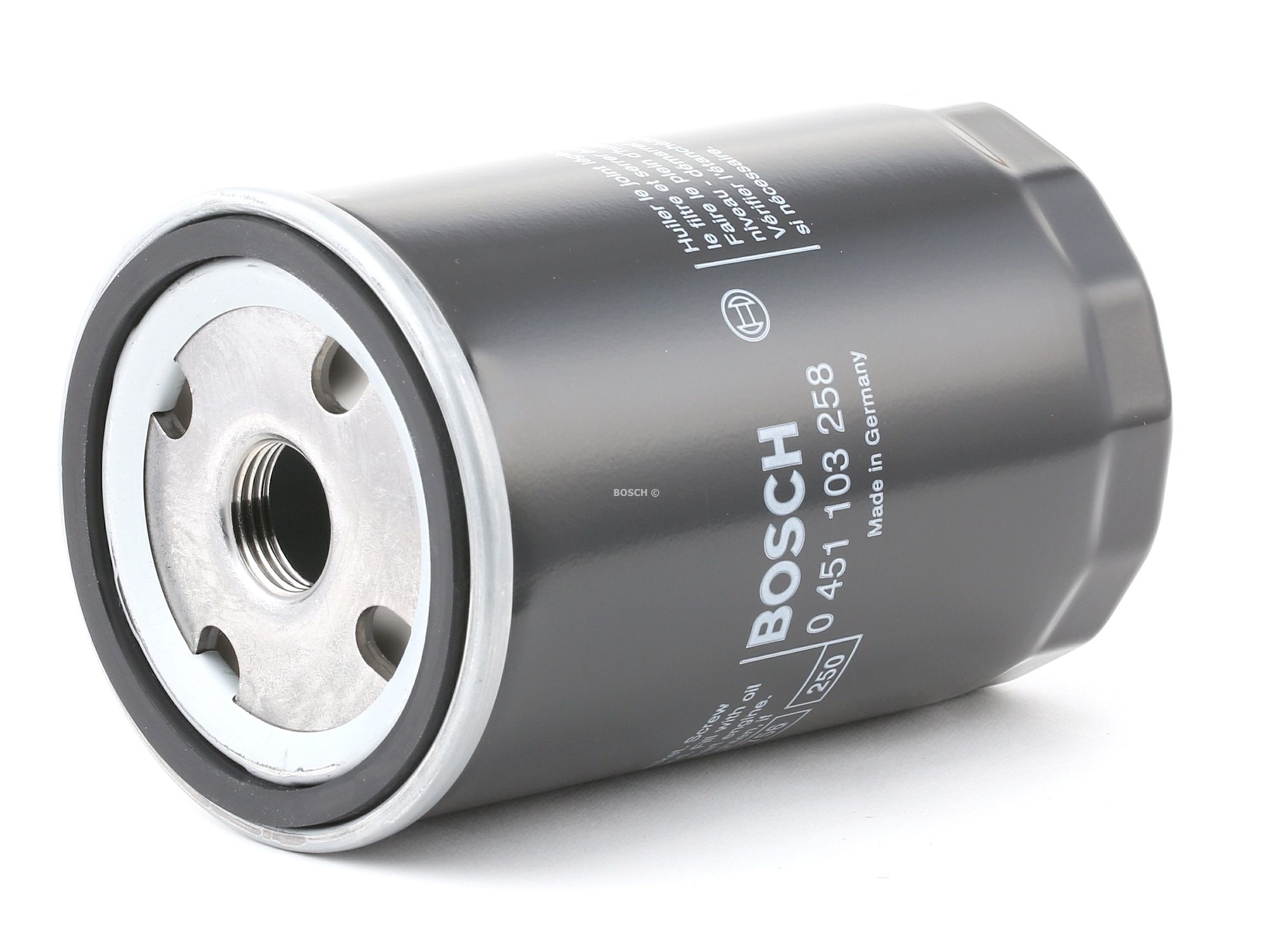 Поръчайте BOSCH Маслен филтър Продукт No.: 0 451 103 258 на ниската цена от 16,43 лв.