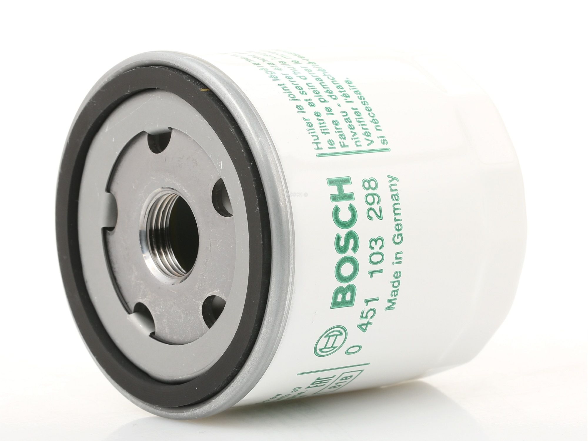 Compre BOSCH Filtro de óleo Produto No.: 0 451 103 298 a preços baixos de 7,17 €