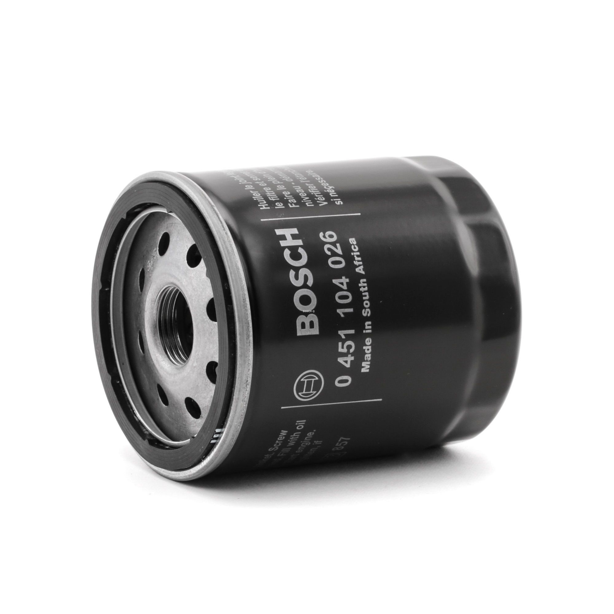 Køb BOSCH Oliefilter Produktnummer.: 0 451 104 026 til den lave pris af 61,08 kr.