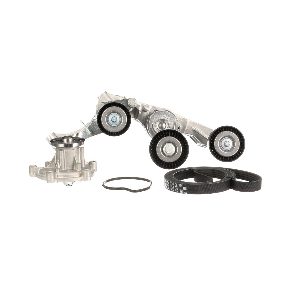 Acquista online Pompa acqua + Kit cinghia Poly V KP15PK1745 originale a buon mercato, comparabile con i numeri OEM T39064