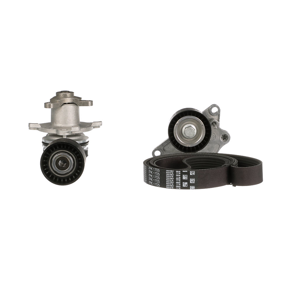 OEM Waterpomp + Multi V-riemset RENAULT 2.0 dCi 163 PK Diesel 1172000Q1C van GATES online aan geweldige prijzen