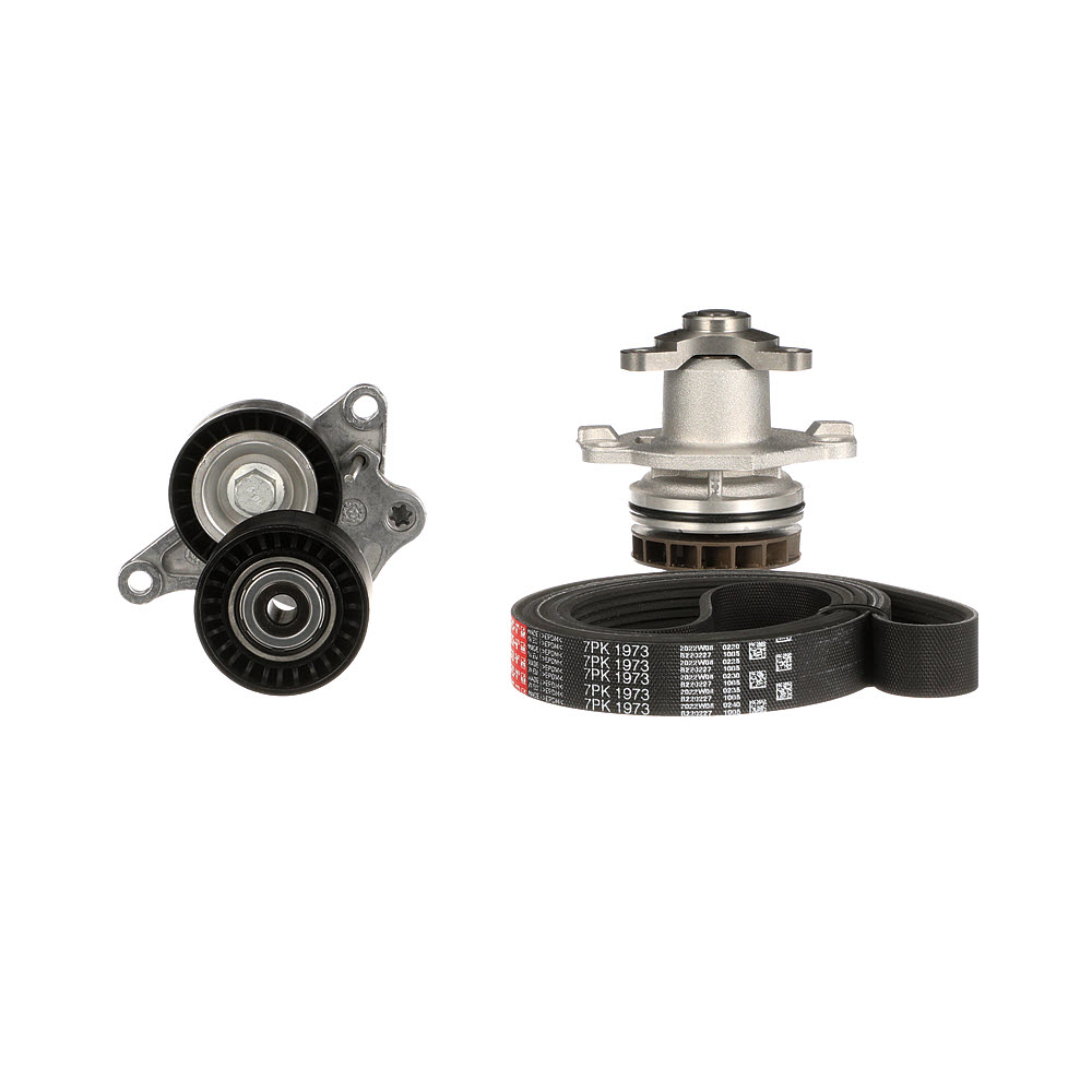 OEM Waterpomp + Multi V-riemset RENAULT 3.0 dCi 177 PK Diesel 4431666 van GATES online aan geweldige prijzen