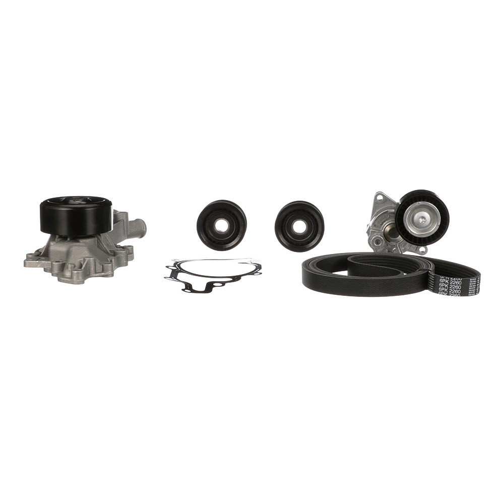 OEM Αντλία νερού + σετ ιμάντων poly-V MERCEDES-BENZ E 220 CDI 2.2 (211.208) 170 PS Πετρέλαιο 6PK2260 από την GATES ηλεκτρονικά σε χαμηλές τιμές