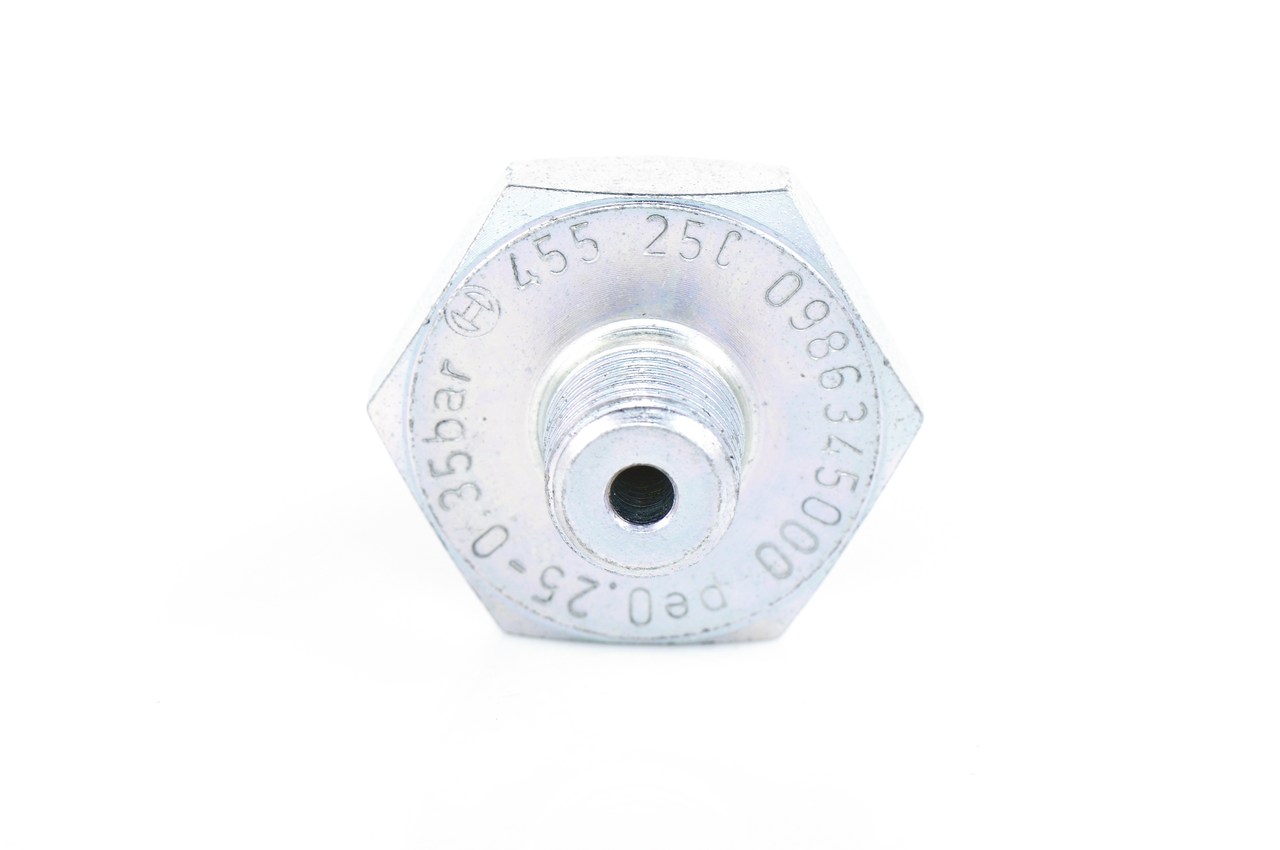Pirkt BOSCH Eļļas spiediena devējs Preces Nr.: 0 986 345 000 pie zemu cenu 7,13 €