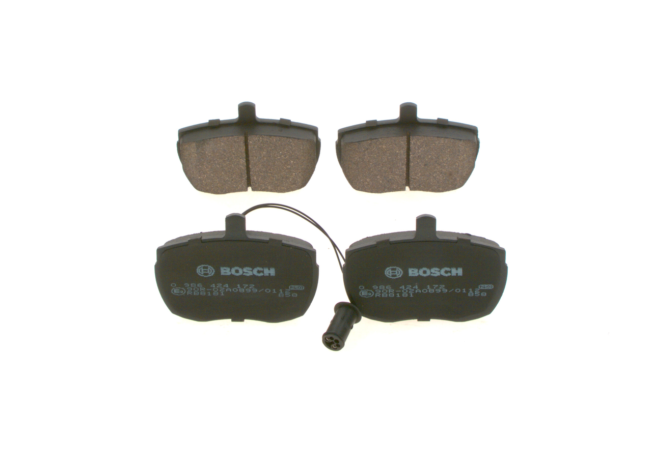 Placute frana LTI de calitate originală 1906038, 21160, 7663999 de la BOSCH
