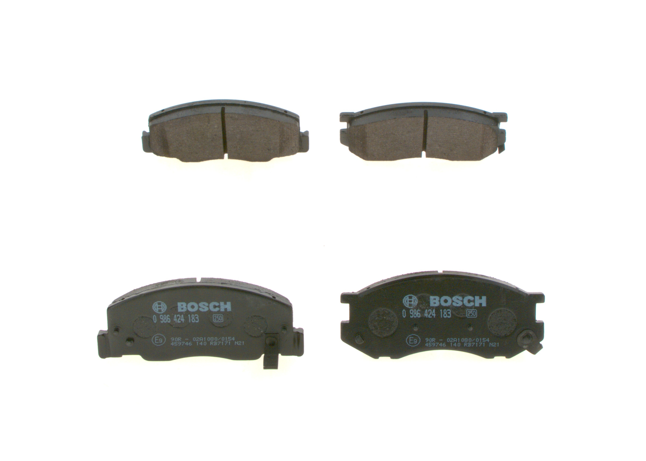 OE TOYOTA MODELL F Bussi Jarrupalat, levyjarru 0446528040, 0446528080, 0446528160 BOSCH - alennettuun hintaan