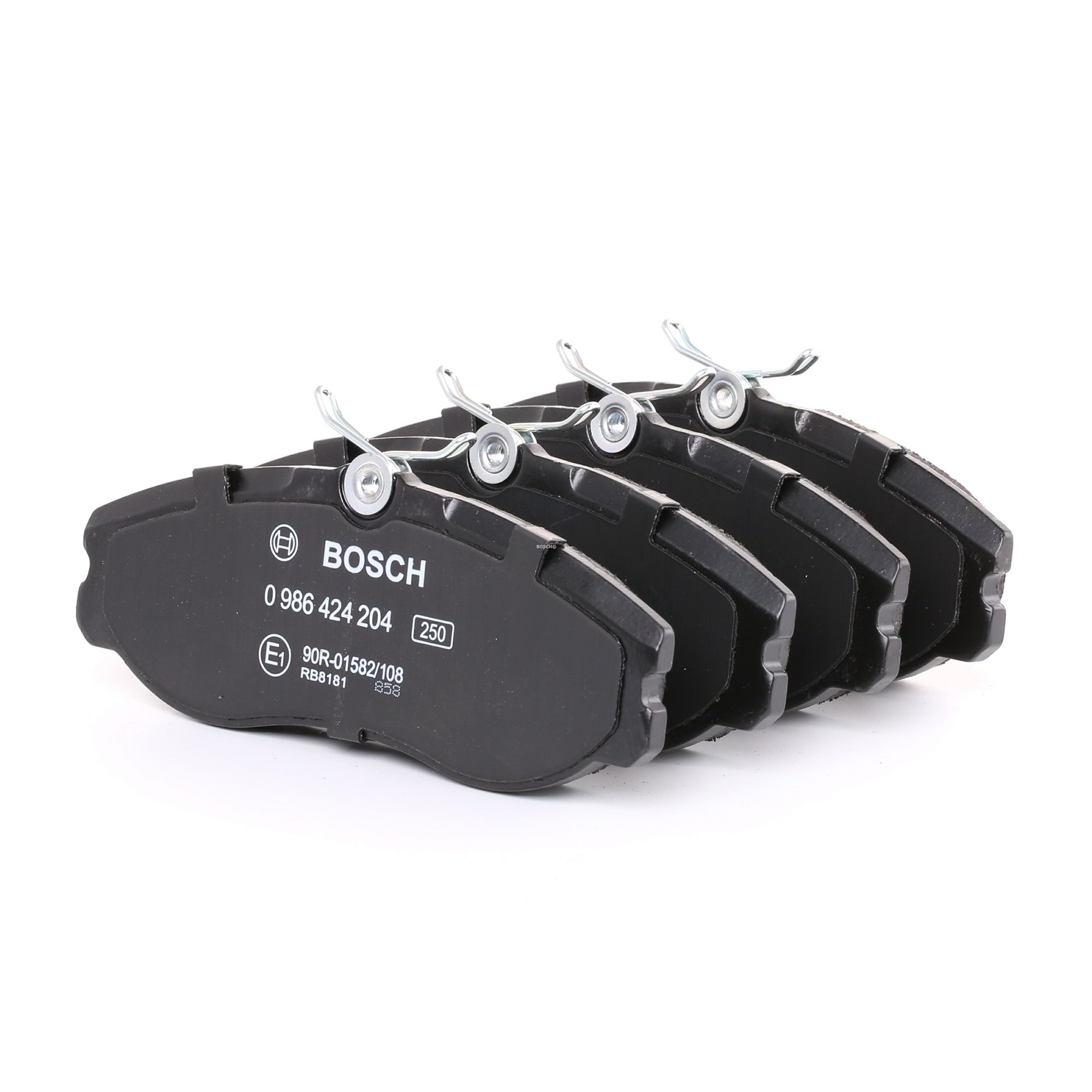 Cumpărați Plăcuțe de frână de la BOSCH Număr produs: 0 986 424 204 la prețul de doar 167,74 lei