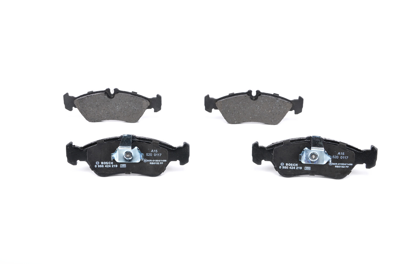 OE Bremsklötze VW LT 2001 0024204020, 0024206020, 0044202720 von BOSCH