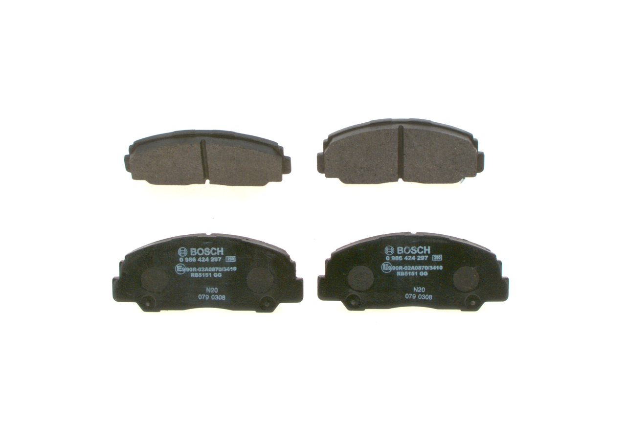 OE DAIHATSU TAFT 2000 Fékbetét 0446560070, 0446560080, 0446560100 ől BOSCH