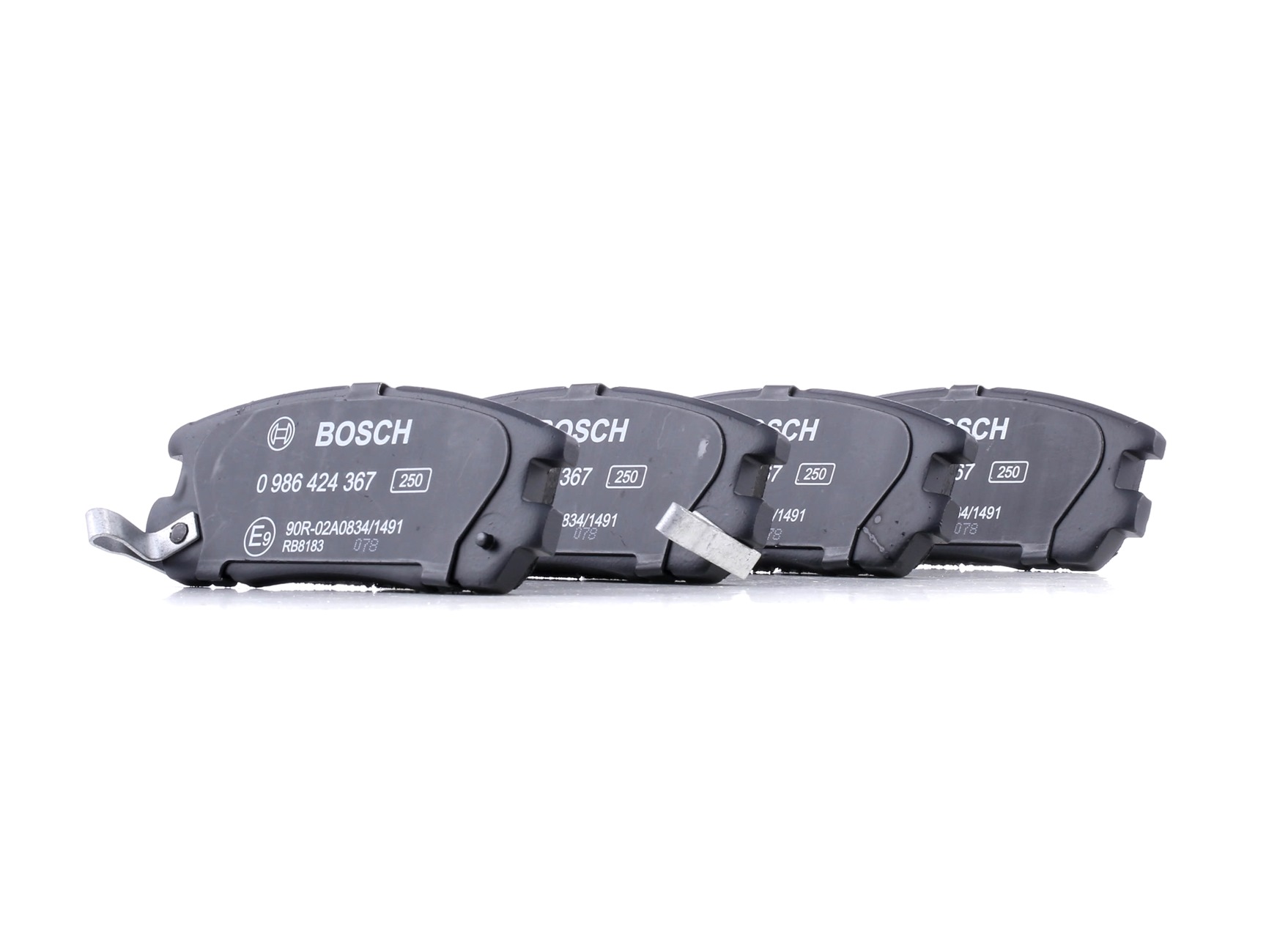Cumpărați Plăcuțe de frână de la BOSCH Număr produs: 0 986 424 367 la prețul de doar 136,31 lei