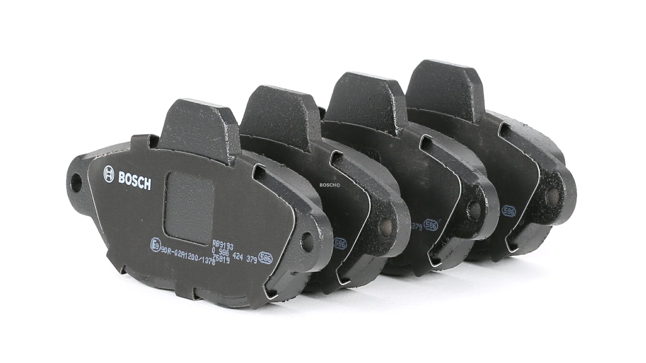 BOSCH Bremsbeläge Produkt Nr.: 0 986 424 379 zum unschlagbaren Preis von 16,08 € erstehen