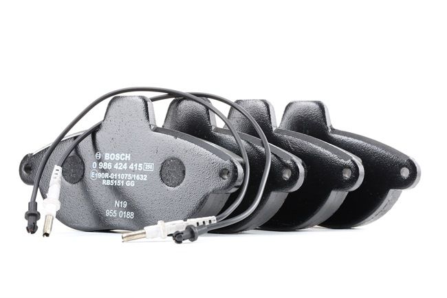 OE Pastilha FIAT SCUDO 2022 425125, 425126, 425150 de BOSCH
