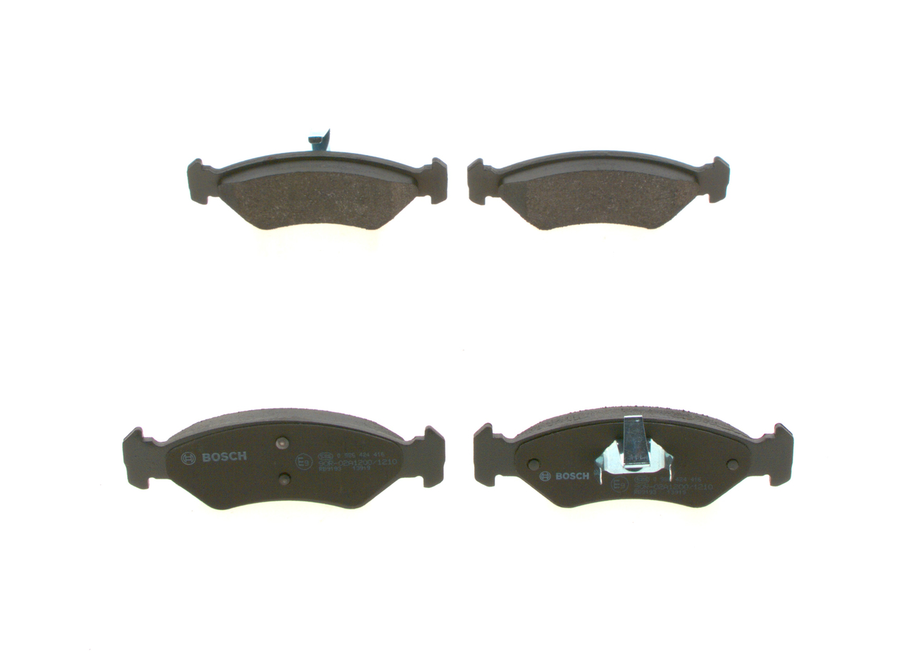 Ford Fiesta Mk4 1999 Disc brake pads BOSCH OEM 1010502, 1013843, 1030601