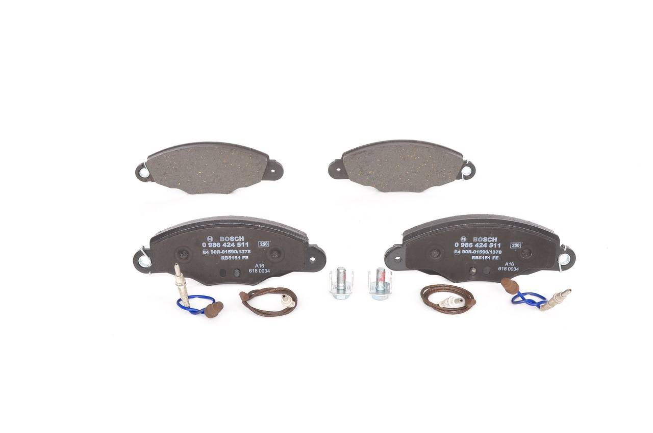 BOSCH 0 986 424 511 Plaquettes de frein