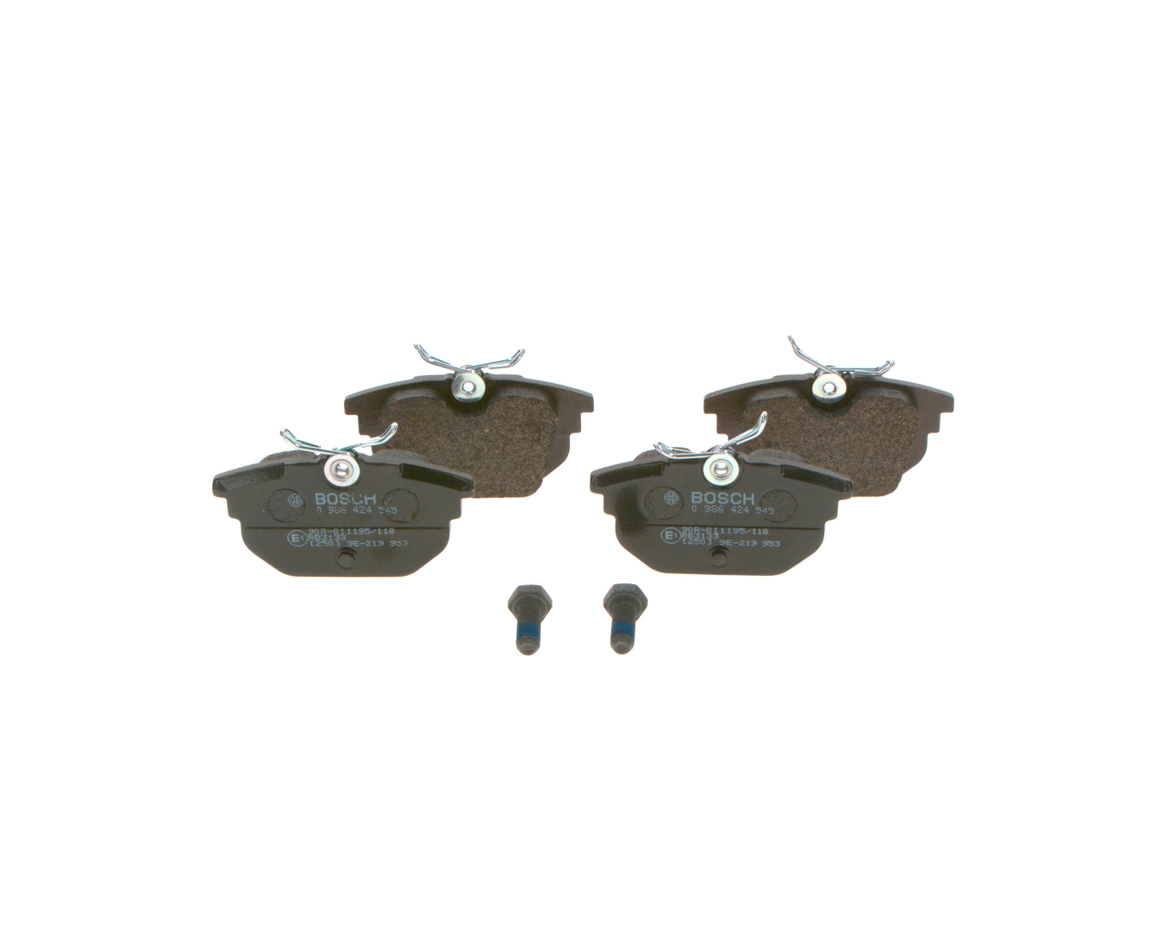 OE Bremsklötze FIAT MAREA 2002 5892650, 5983950, 60765020 von BOSCH