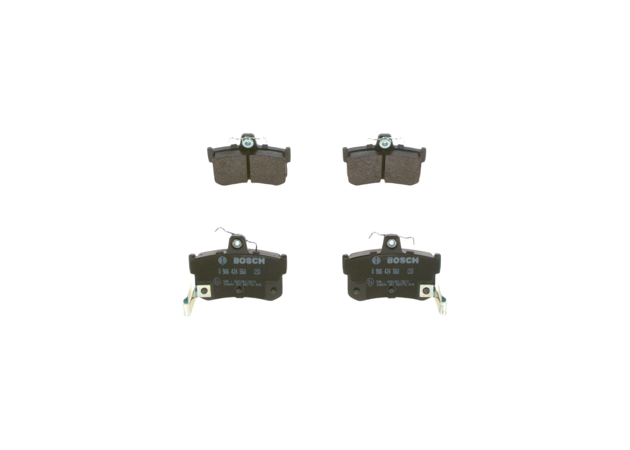Plaquettes de frein OEM MG 1.8 i VVC 146 CH Essence GBP90302AF de BOSCH en ligne à prix imbattables