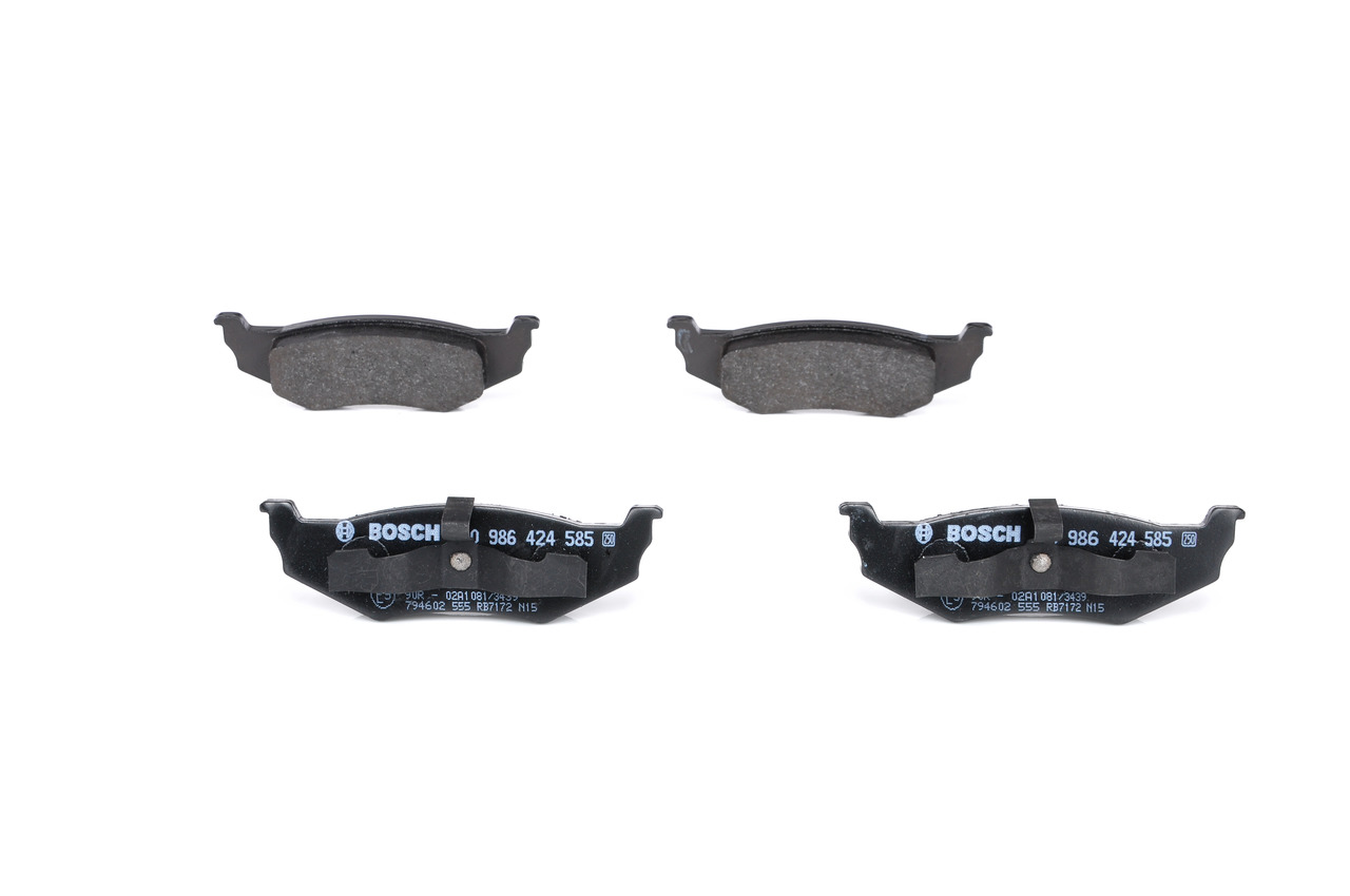 OE DODGE STRATUS Jarrupalat, levyjarru 04509374, 04762669, 05011630AA BOSCH - alennettuun hintaan