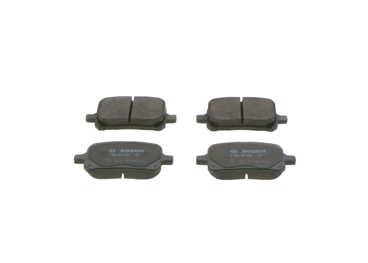 Originale TOYOTA HARRIER Bremsbeläge 0446520550, 0446528400, 0446528410 von BOSCH - Reduzierte Konditionen