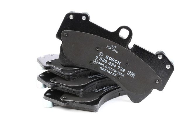 Remblokkenset voor schijfrem PORSCHE in originele kwaliteit 4L0698151A, 4L0698151B, 4L0698151C van BOSCH