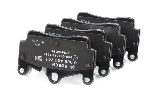 Remblokken PORSCHE in originele kwaliteit 7L0698451, 7L0698451A, 7L0698451B van BOSCH