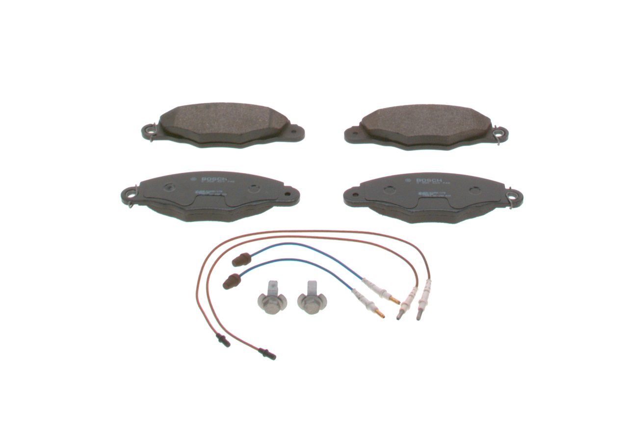 Köp billiga original Bromsbelägg 0 986 424 746 jämförbara med 425184 OEM nummer på nätet
