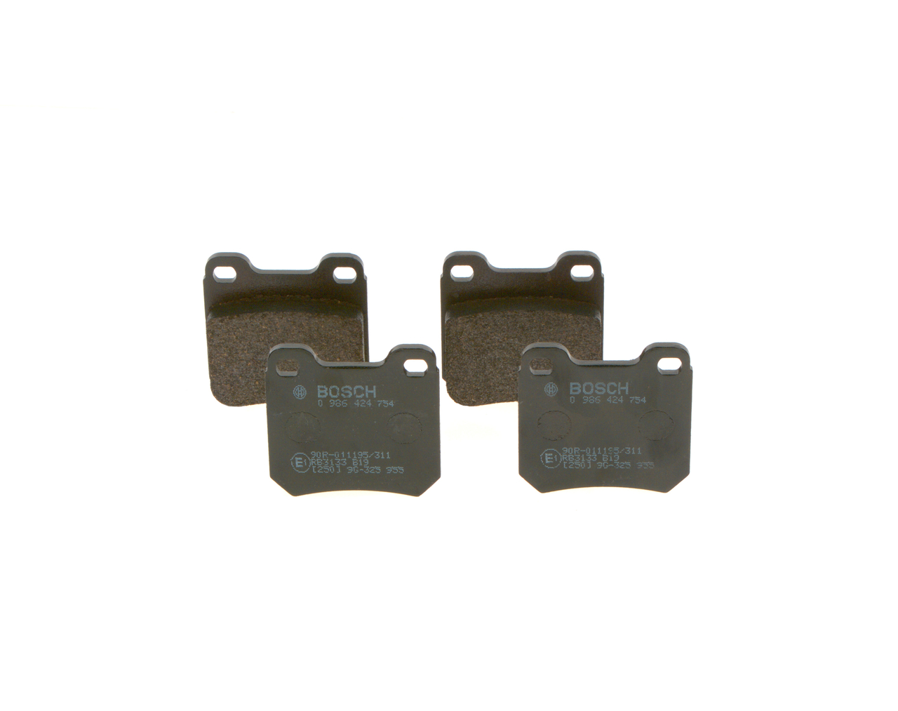 Køb billige originale Bremseklodser 0 986 424 754 tilsvarende med S4837241 OEM numre online