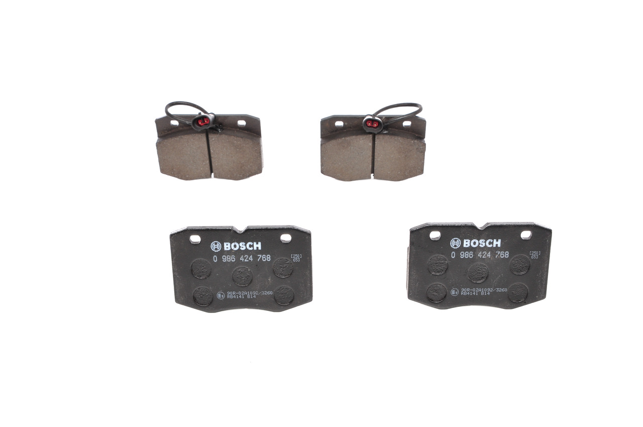 OEM Pastilhas de travão IVECO 2.8 30-10 C 103 CV Diesel 1906428 de BOSCH online a preços excelentes