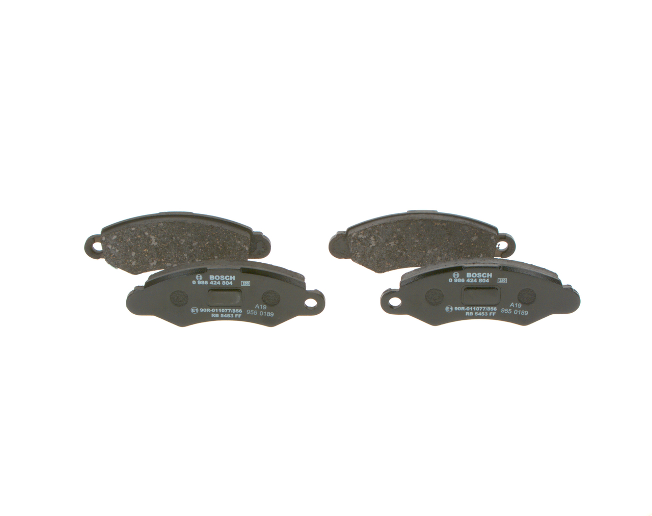 OEM Remblokkenset Suzuki Swift mk2 2003 5520080E10, 5520080E10000, 5581083E00 BOSCH