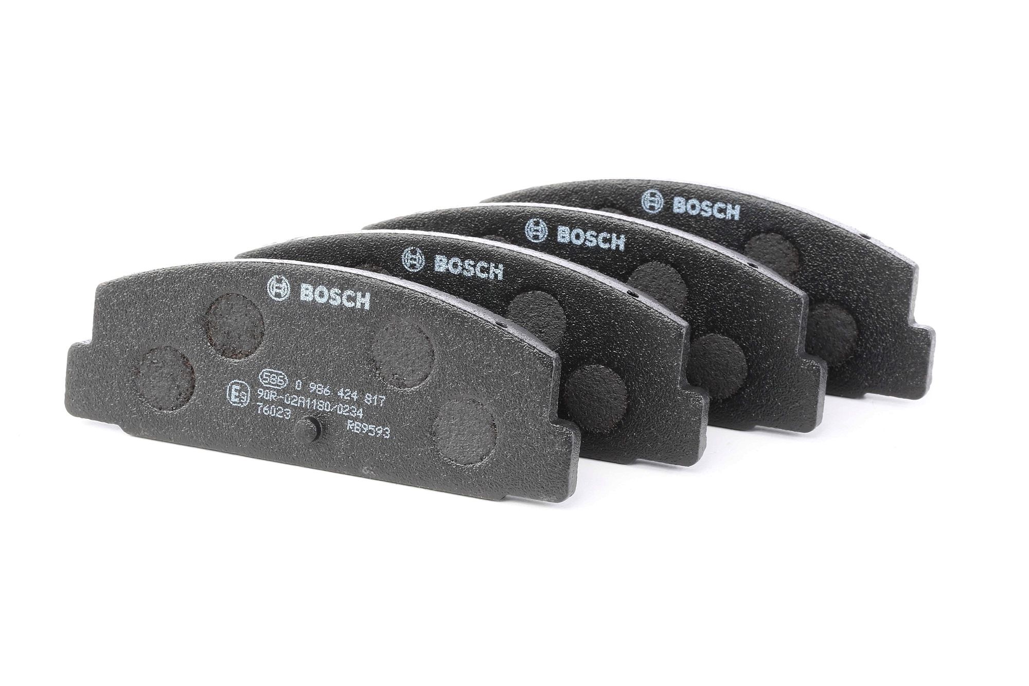 Køb BOSCH Bremseklodser Produktnummer.: 0 986 424 817 til den lave pris af 196,96 kr.