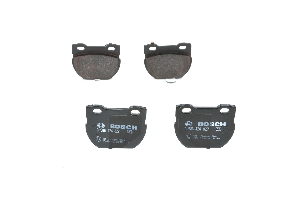 Köp BOSCH Bromsbelägg Produktnummer: 0 986 424 827 till det förmånliga priset av 383,95 kr