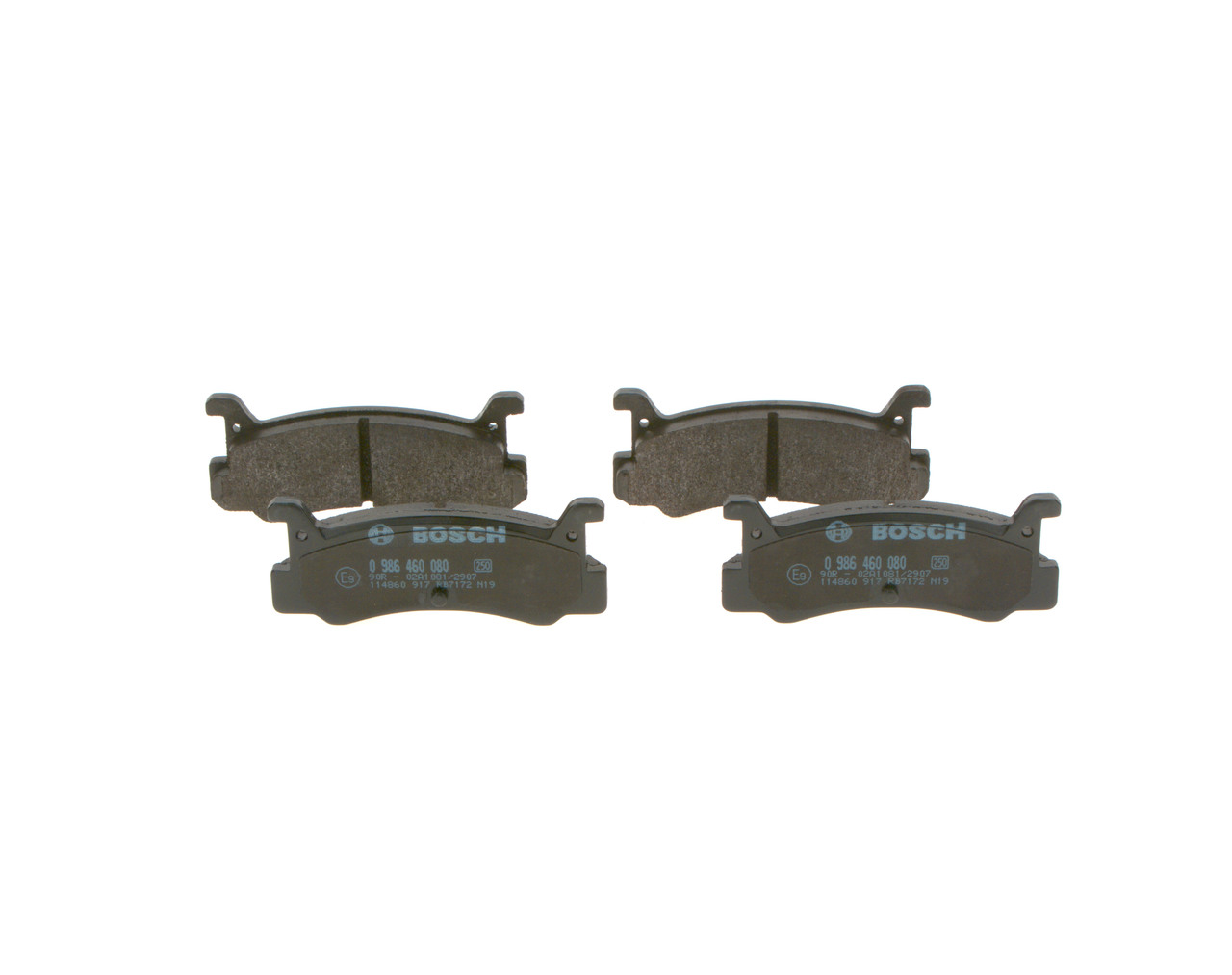 OE Placute frana DAIHATSU CHARADE 2020 0449287705, 449287706000, B6Y32643Z de la BOSCH