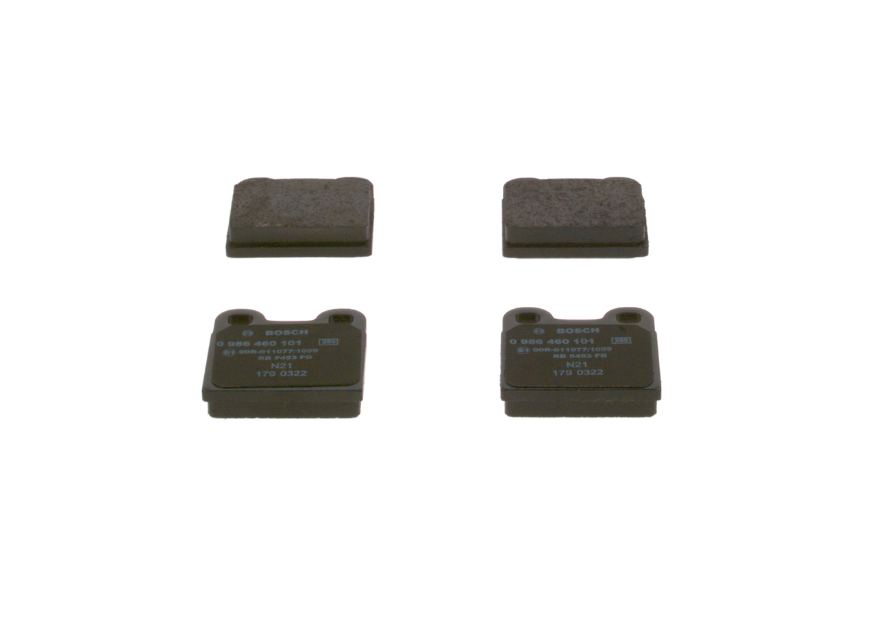 OE SAAB 90 Bremseklodser 10526260030025, 10526260030030, 1605707 fra BOSCH - reducerede priser