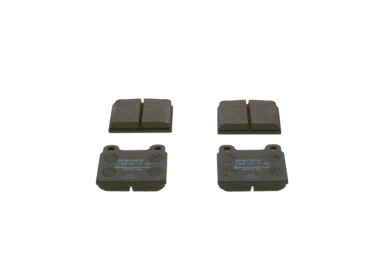 OE OPEL ADMIRAL Brake pad set 0004206620, 0004206720, 0005860042 from BOSCH - reduced prices