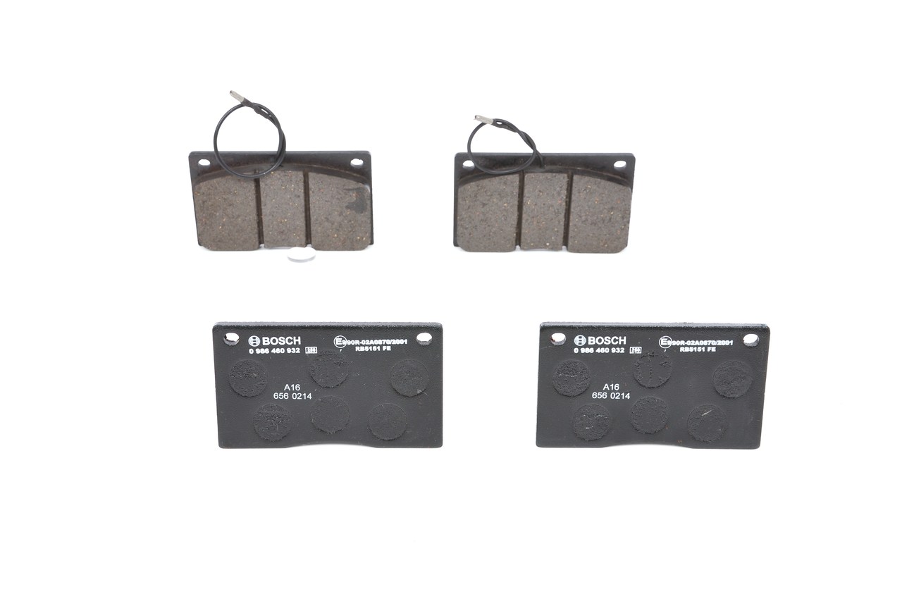 OEM Remblokken RENAULT 2.5 DT 95 PK Diesel 1506547 van BOSCH online aan geweldige prijzen